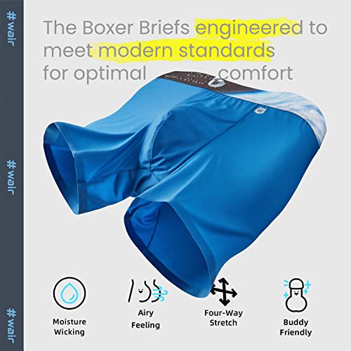 Mk1 Ultra Boxer Briefs for Men (3-Pack) - Breathable Men’s Underwear, Quick-Dry, Stretchy, 3D Pouch3