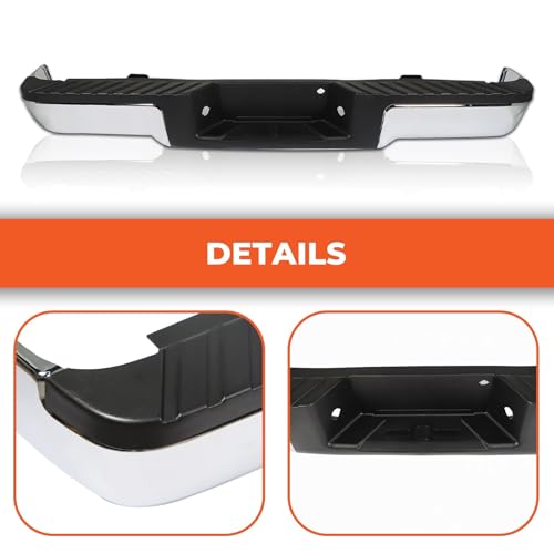 labwork Chrome Rear Bumper for F150