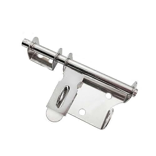 Joyhappst Image Color Sliding Door Latch Bolt Latch Thickened Stainless Steel Solid Durable With Hole Anti-Theft Door Bolt