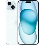 Apple iPhone 15 Plus, 128GB, Blue for Cricket Wireless (Renewed)