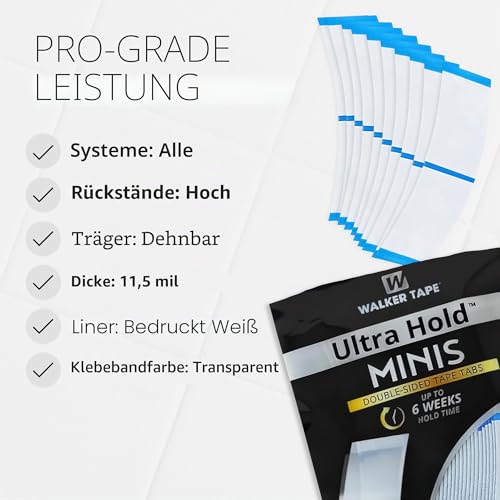 Walker's Ultra Hold Minis Adhesive Tape Strips (1x 72) – Ansicht 5