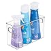 InterDesign Linus Plastic Countertop, Closet, and Vanity Organizer, Storage Bin for Bathroom, Bedroom, Office, Craft Room, Kitchen, Small