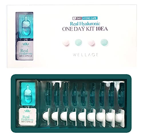 Wellage Real Hyaluronic Bio Capsule 1 Day Hydro Care One Day Kit 10 EA