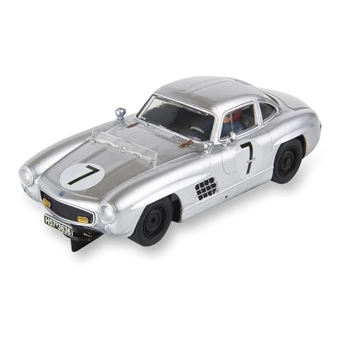 SCALEXTRIC - Véhicule de Course Original - Voiture Slot - Échelle 1:32 (Mercedes-Benz 300 SL Coupé - 24h Le Mans '56) - Édition numéro 1.000