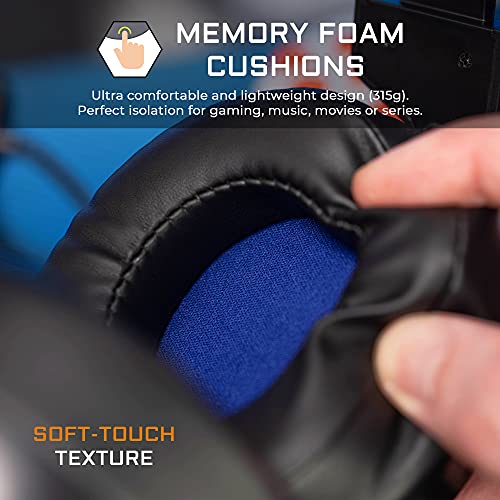 Micro casque gamer 7.1 surround The G-Lab Korp Thallium USB compatible PS4 PC