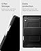 Spigen for Galaxy Tab S11 Ultra Case (2025), Tough Armor Pro Protective Hard Shell with Kickstand and S Pen Holder, 14.6 inch, Black