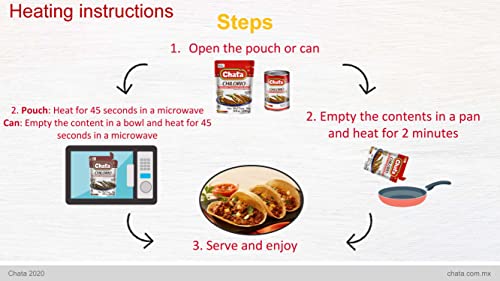 Chata Pork Chilorio Pouch | Shredded, Seasoned Pork Meat | Ready-To-Eat | No Preservatives | 8.8 Ounce (Pack Of 3) #TOP3