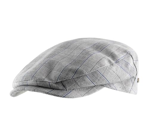 Casquette plate homme Piemonte Ferrara le béret aux finitions haut de gamme