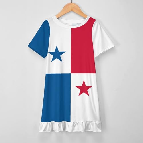 Girl Dress Flag of Kiribati Sleeveless Long Sleeve Casual Suspender Skirt3