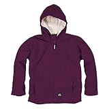 Berne Toddler Softstone Hooded Coat (Sherpa), 2T Regular, Plum