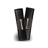 Adecuado para Mercedes-Benz Funda para cinturón de seguridad de fibra de carbono para AMG GLK300 GLA C200L GLC CLA (2 unidades)
