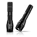 Produktbild LED Taschenlampe, Bagotte Extrem Hell 1600 Lumen CREE Taktische Taschenlampen, Zoombar Einstellbarer Fokus, Wasserdicht Flashlight mit 5 Modi für Outdoor Camping Wandern