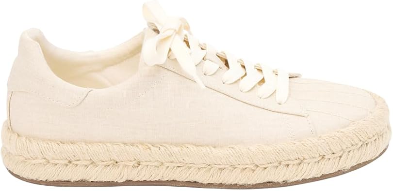 BEACH by Matisse Womens Wallis Espadrille Lace Up Sneakers Shoes Casual - Off White