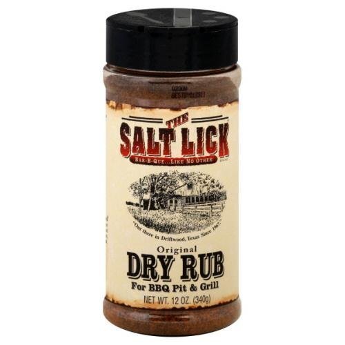 Salt Lick, Rub Dry, 12 OZ (Pack of 6)