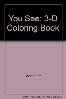 Paperback You See: 3-D Coloring Book