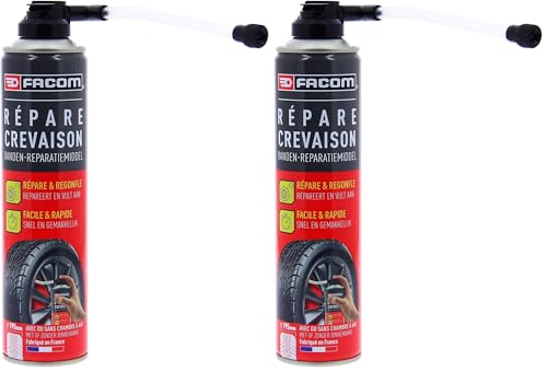 Facom 006080 Répare-Crevaison 400 ML (Lot de 2)