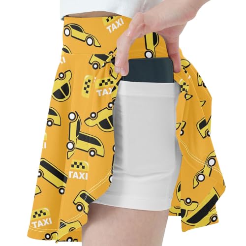 Aflyko Childish Girls' Skorts 2-in-1 Tennis Skirts with Built-in Shorts, 3-4T3