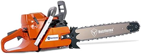 Holzfforma 71cc G372XP 50mm Bore Gasoline Chain Saw Power Head with 24inch 84DL 3/8".058" Guide Bar and Saw Chain All Parts are Compatible with Husqvarna 372XP Chainsaw