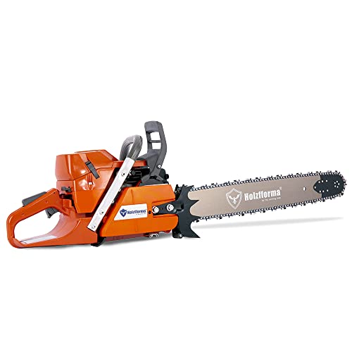 Holzfforma 71cc G372XP 50mm Bore Gasoline Chain Saw Power Head with 24inch 84DL 3/8".058" Guide Bar and Saw Chain All Parts are Compatible with Husqvarna 372XP Chainsaw