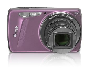 Kodak EasyShare M580 14 MP Digital Camera with 8x Wide Angle Optical Zoom and 3.0-Inch LCD (Pink)