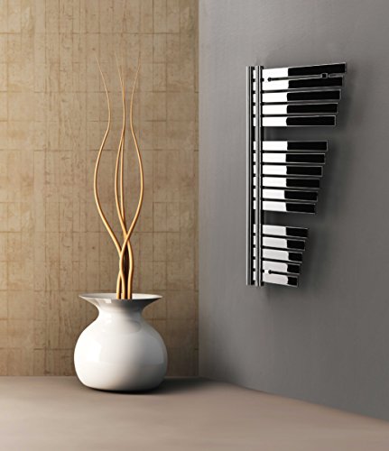 Larghezza 590 mm Termoarredo Design Diana (1100 mm x 590 mm cromato)
