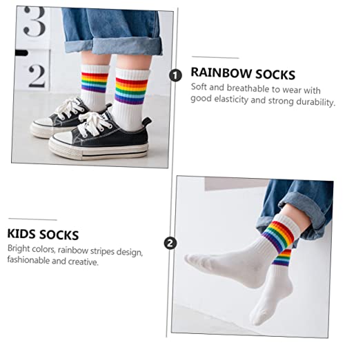 3 Pairs Children's Socks Infant Cartoon Socks Winter Baby Casual Wear Winter Baby3