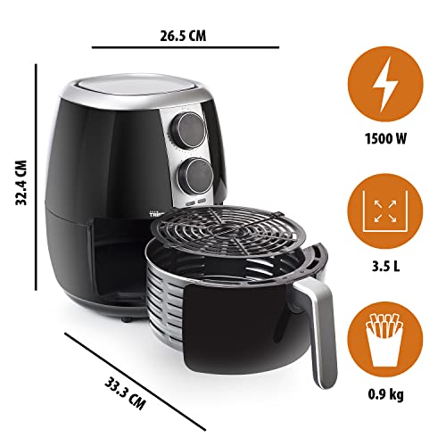 Tristar Airfryer FR-6989 – Inhoud 3,5 Liter - Geschikt voor 5 personen – Knapperig resultaat zonder olie - Afbeelding 5