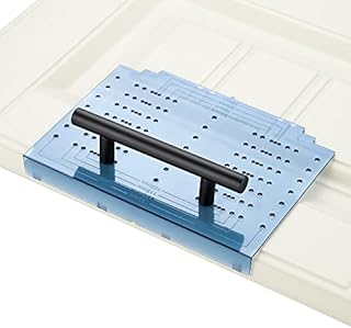 Kitchen Cabinet Pulls Installation Jig Drill Mounting Template for Cabinet Knobs Cabinet Handles Drill Template Guide for Drawer Pulls Cabinet Hardware Installation Template Kit Include Drill Bit