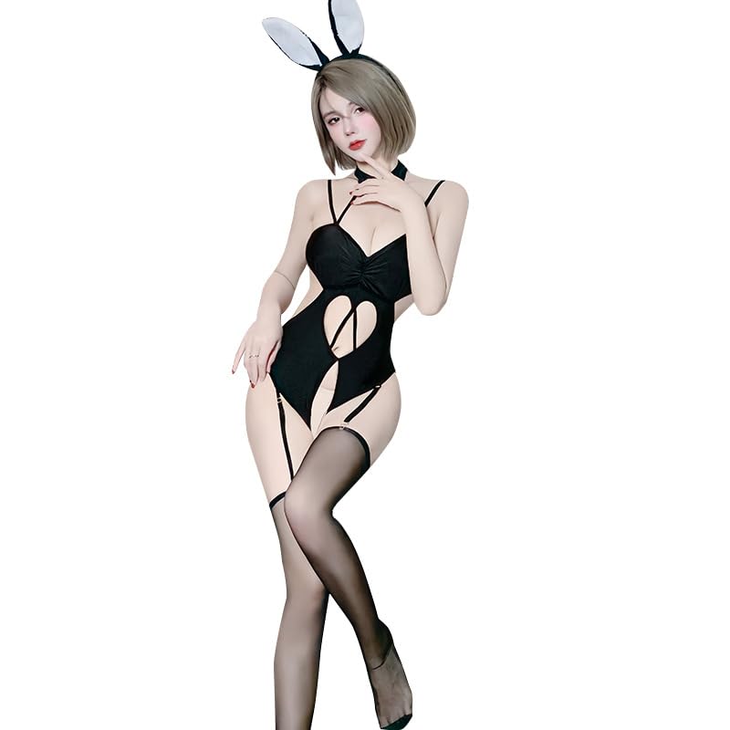 Secretary Garter Gothic Perspective Chemise Nurse Flirty Dress Bodysuit Doctor lingerie Nightwear Party Cop Teacher - Small - 2622