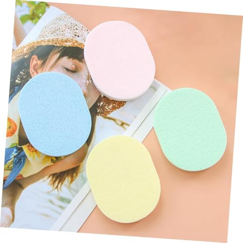 Image of 5 in 1 Makeup Sponge Blender | Triangle Powder Puff | Makeup Remover Cleaning Pad | Silicone Face Srubber Brush | Makeup Cleaning Sponge (Combo of 06 Product)