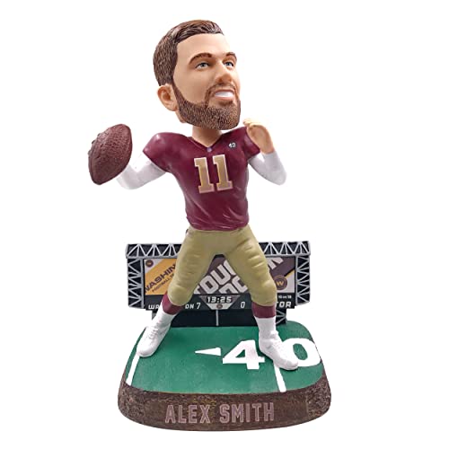 Alex Smith Washington Football Team Scoreboard Bobblehead NFL