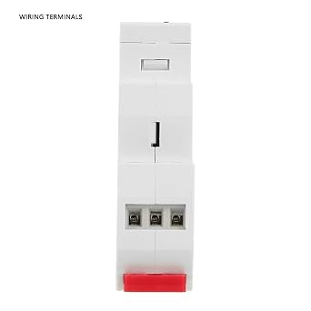 Timer Relay Timer, GRT8-A1 Mini ON Delay Timer, AC / DC 12V ~ 240V One-Function Delay Relay with DIN Rail