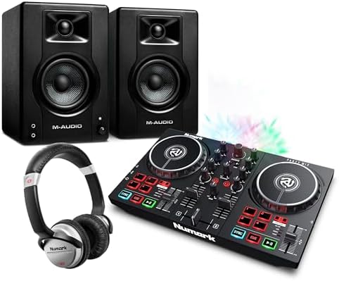 DJ Set para principiantes - Controladora DJ Party Mix II con auri...