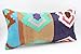 Kilimwarehouse Throw Kilim Pillow Cover 12x24 inch Handmade Oriental Sofa Pillow Eclectic Accent Bolster Art Deco Modern Decorative Vintage Ethnic Cushion Cover