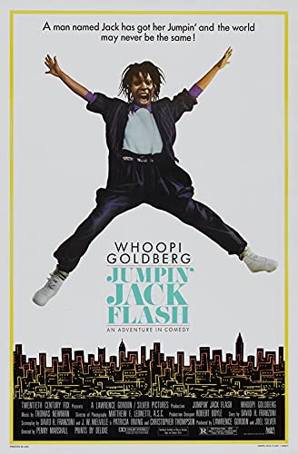 ジャック　JACK USオリジナル映画ポスター Amazon.com: JUMPIN' JACK FLASH (1986) Original Authentic Movie