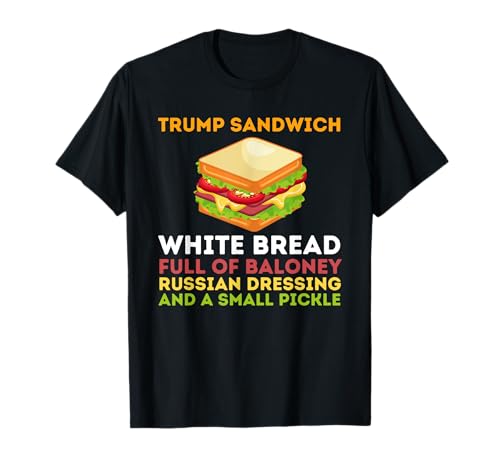 Trump Sandwich - Lustiger Joe Biden-Unterstützer Anti Trump T-Shirt