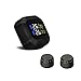 Onewell Tpms Motorcycle Digital Tire Pressure Monitoring System Wireless,Auto Tyre Alarm System Universial TPMS LCD Display with 2pcs External Sensors for Two-Wheeled Motorcycle
