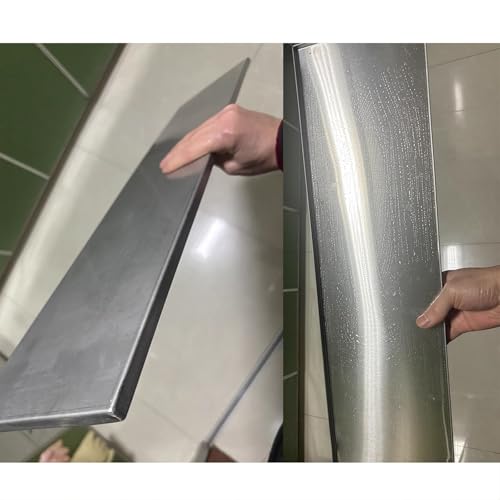 Bandeja de goteo de acero inoxidable 304 para mantener terrazas y ventanas limpias y secas 7