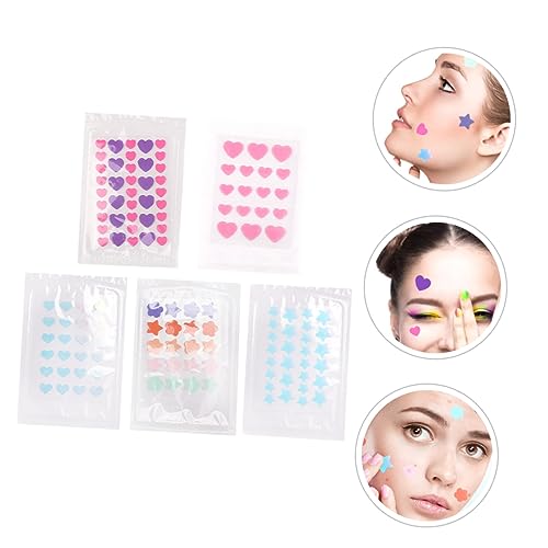Beatifufu 5 Folhas Adesivos Hidrocolóides Para Acne Remendos Removedores De Verrugas Adesivo De Patc
