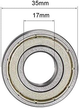 Cuscinetto A Sfera KOYO 6003 ZZ 17x35x10 Mm - Metallo Schermato, Alta Qualità Giapponese - Foto 2