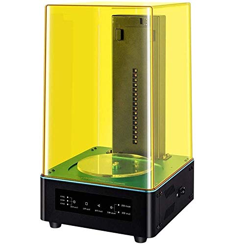 UWY 3D-Drucker, UV-LCD-Harzdrucker mit doppelter Z-Achsen-Linearschiene und verbessertem UV-Modul und leisem Druck und Offline-Druck, Baugröße 4,53"(L) x 2,56" (B) x 6,49"(H)