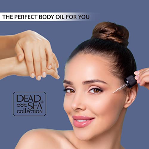Dead Sea Collection Body Oil With Collagen - Dry Skin Moisturizer And Hydrating Massage Oil - Nourishing Bath Oil - Increase Skin Elasticity And Provide Anti-Aging Support (4 Fl.oz) #TOP5