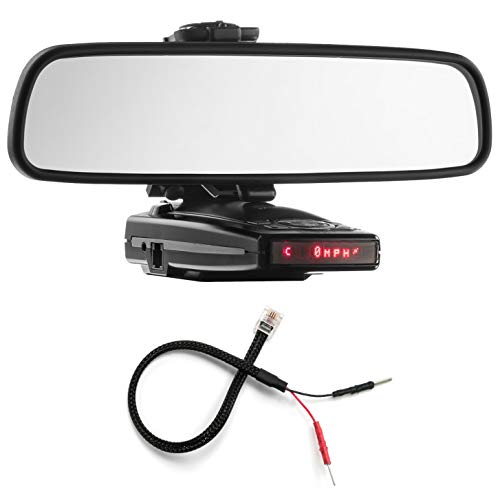 PerformancePackage Mirror Mount Bracket + Mirror Wire Cord - Escort 9500iX Redline PerformancePackage Mirror Mount Bracket + Mirror Wire Cord - Escort 9500iX Redline