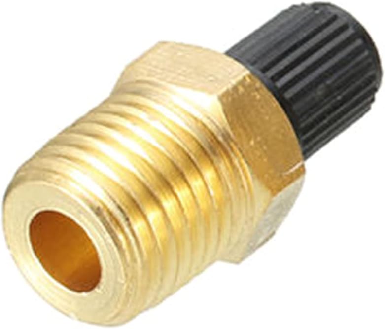 1/4-inch NPT Nickel Plated Brass Air Compressor For Tank Fill Valves Schrader Using With Air Compressor Tanks Profession Brass Valves