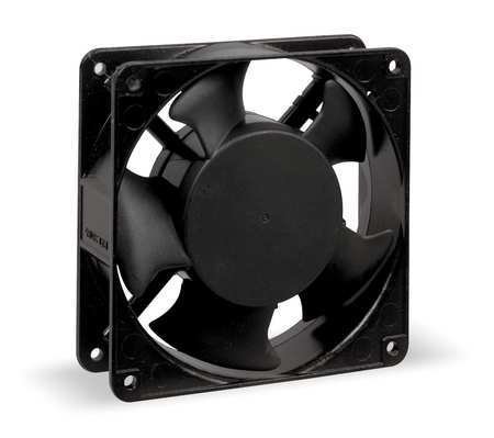 Axial Fan, Square, 115V AC, 1 Phase, 115 cfm, 4 11/16 in W.