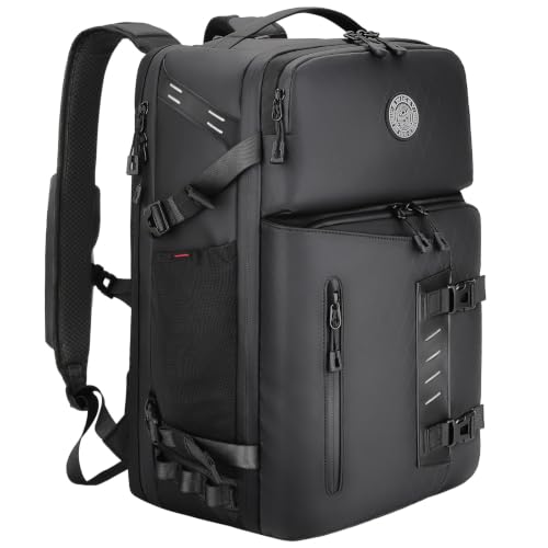 Image of SWICKY Travel Backpack for Men, TSA Approved Carry on Backpack Fits 15.6 Inch Laptop, Water Resistant Large Weekender Backpack for Travel Business Commute