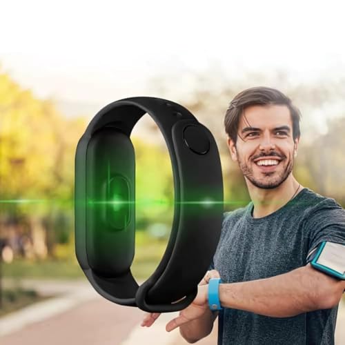 Image of Drumstone (𝟏𝟓 𝐘𝐞𝐚𝐫𝐬 𝐖𝐚𝐫𝐫𝐚𝐧𝐭𝐲 M10 Smart Activity Tracker | Heart Rate & Step Monitoring, Water-Resistant Fitness Band for Men & Women, Daily Health Tracking & Exercise Companion