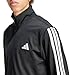 adidas Men's Basic 3-Stripes Tricot Track Suit, Black, Medium