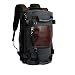 OXA Vintage Travel Backpack Daypack Canvas Bag Computer Rucksack College School Sports Bag Duffel Hiking Camping Bags Black