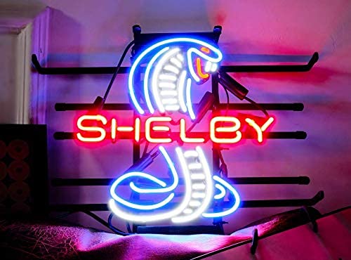 XPGOODUSA- SHE LBY Neon Sign- 17”×13” for Home Bedroom Garage Decor Wall Light, Striking Neon Sign for Bar Pub Hotel Man Cave Recreational Game Room